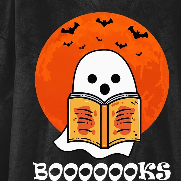 Spooky Reads Halloween Book Collection Hooded Wearable Blanket