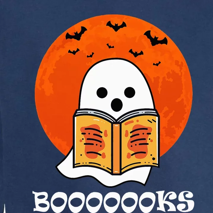 Spooky Reads Halloween Book Collection Garment-Dyed Sweatshirt