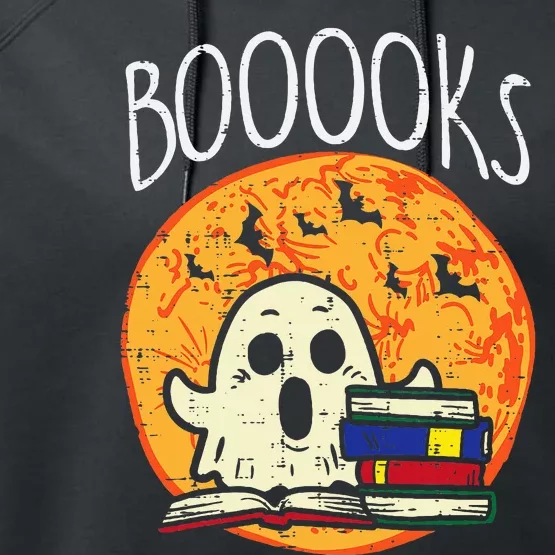 Spooky Reads Halloween Ghost Stories for Librarians & Teachers Performance Fleece Hoodie