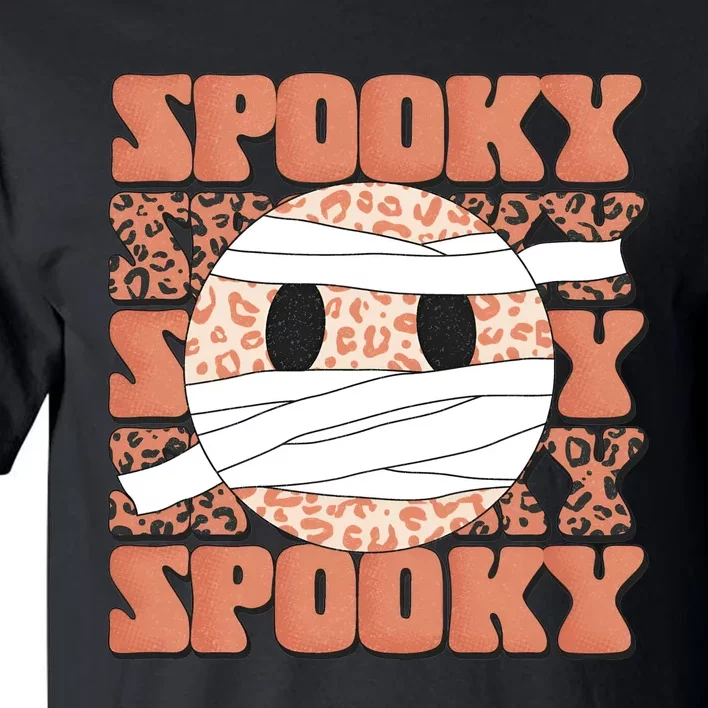 Spooky Retro Halloween Groovy Cute Halloween Hippie Spooky Halloween Tall T-Shirt