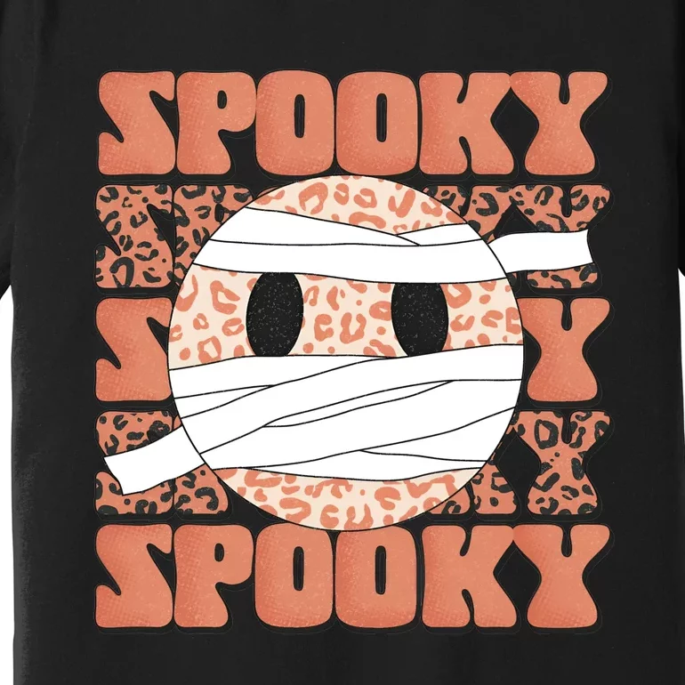 Spooky Retro Halloween Groovy Cute Halloween Hippie Spooky Halloween Premium T-Shirt