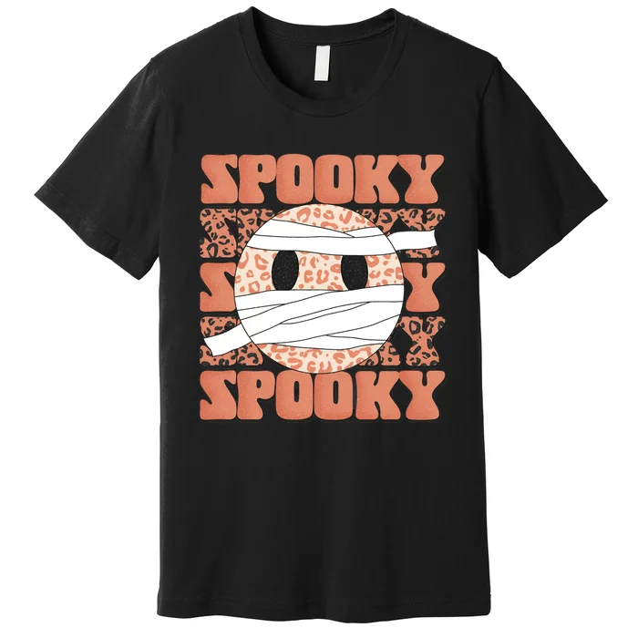 Spooky Retro Halloween Groovy Cute Halloween Hippie Spooky Halloween Premium T-Shirt