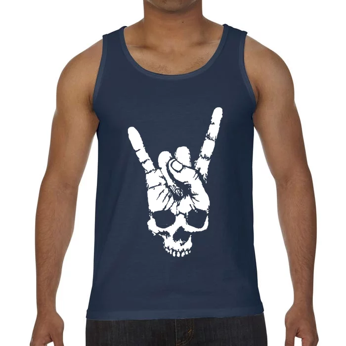 Style Rocking Heavy Metals Skull Comfort Colors® Tank Top