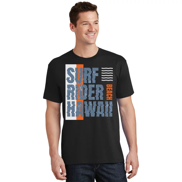 Surf Rider Hawaii Beach T-Shirt