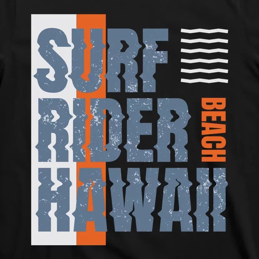 Surf Rider Hawaii Beach T-Shirt