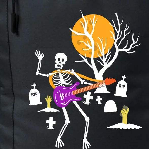 Skeleton Rocker Halloween Gift Daily Commute Backpack