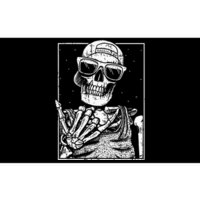 Skeleton Rock Hand Halloween Costume Cool Rock Music Rocker Bumper Sticker