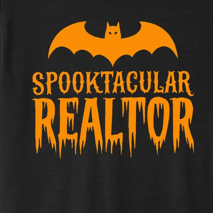 Spooktacular Realtor Halloween Costume Real Estate ChromaSoft Performance T-Shirt