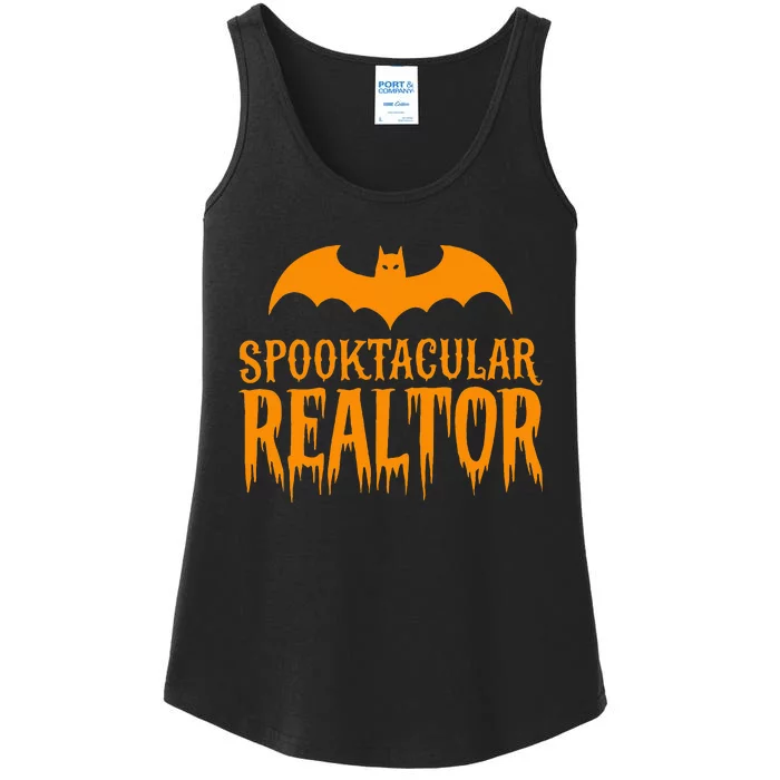 Spooktacular Realtor Halloween Costume Real Estate Ladies Essential Tank