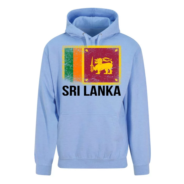 Sri Lanka Flag Unisex Surf Hoodie