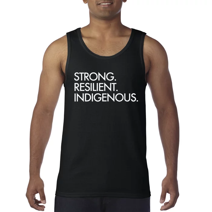 Strong Resilient Indigenous Tank Top