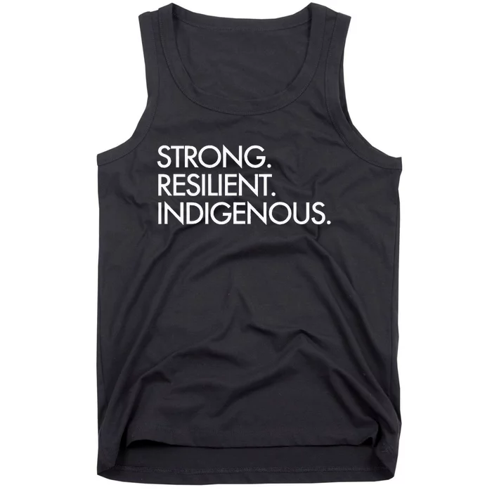 Strong Resilient Indigenous Tank Top