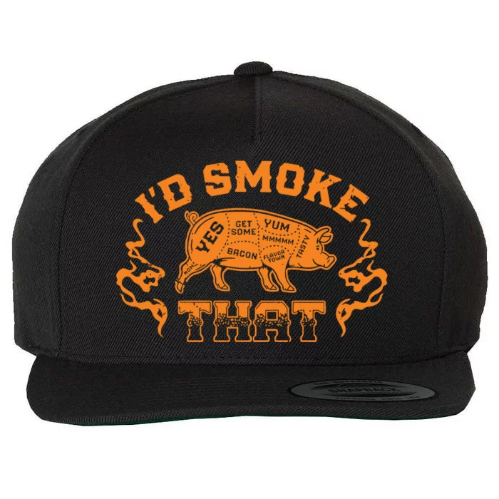 Scott Rodriguez Id Smoke That Wool Snapback Cap