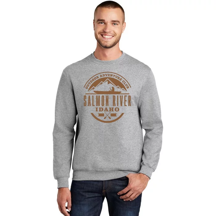 Salmon River Idaho Adventure Club Tall Sweatshirt