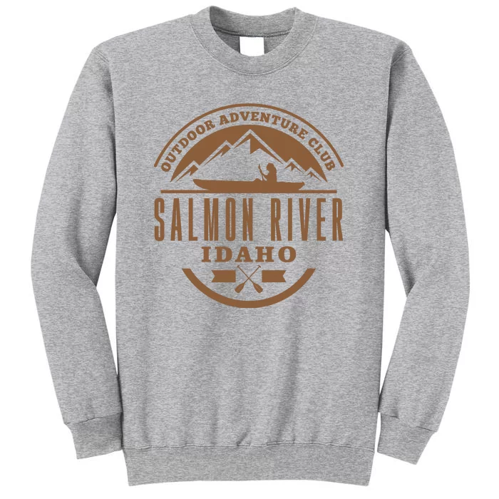 Salmon River Idaho Adventure Club Tall Sweatshirt