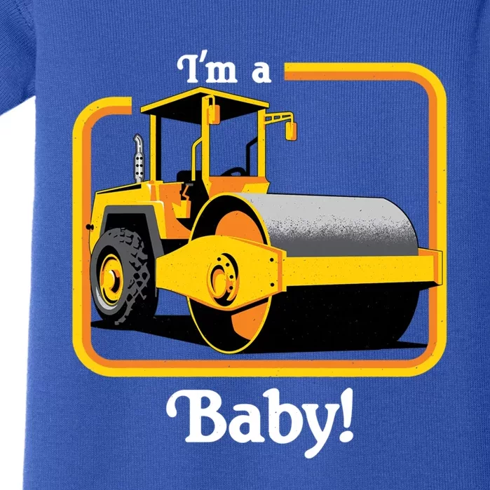 Steam Roller IM A Gift Baby Bodysuit