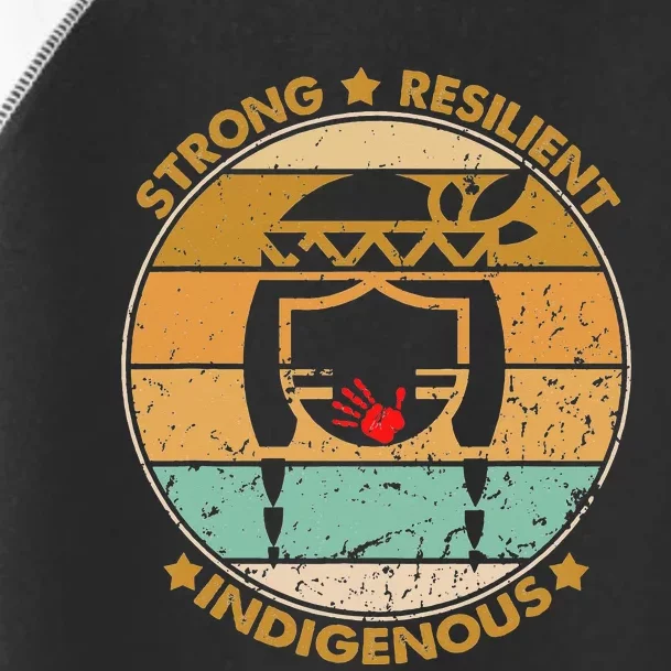 Strong Resilient Indigenous MMIW Awareness No Stolen Sisters Toddler Fine Jersey T-Shirt