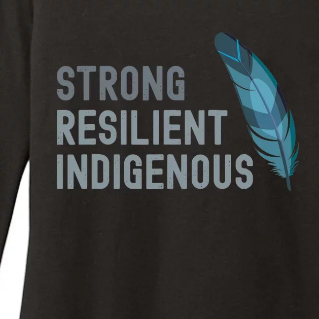 Strong Resilient Indigenous Womens CVC Long Sleeve Shirt