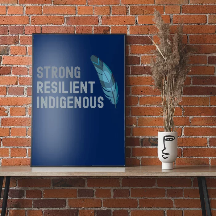 Strong Resilient Indigenous Poster