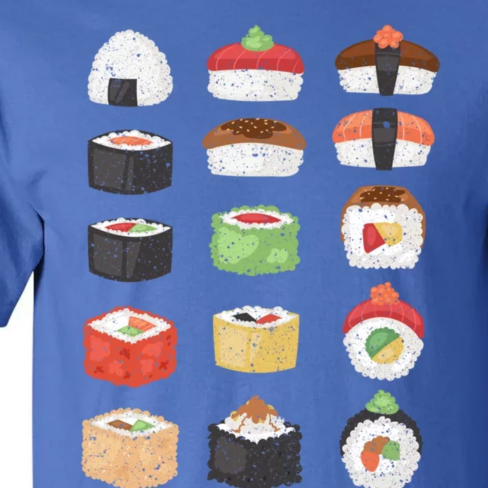 Sushi Roll Japanese Food Sushi Gift Tall T-Shirt