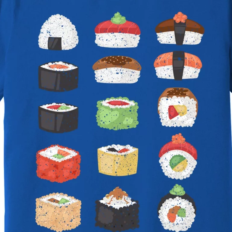 Sushi Roll Japanese Food Sushi Gift Premium T-Shirt