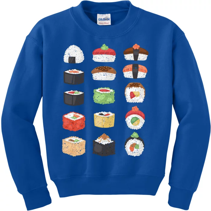 Sushi Roll Japanese Food Sushi Gift Kids Sweatshirt