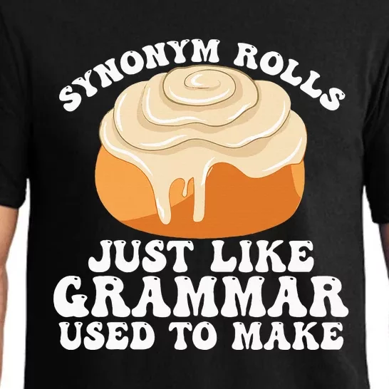 Synonym Rolls Just Like Grammar Used To Make Pajama Set