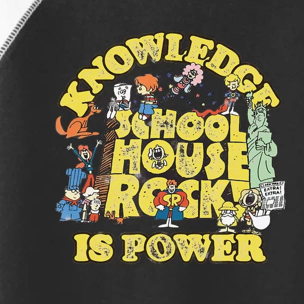 Schoolhouse Rock Knowledge Is Power Toddler Fine Jersey T-Shirt