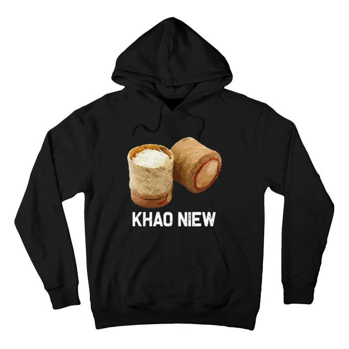 Sticky Rice Khao Niew Laos Thai Food Culture Tall Hoodie