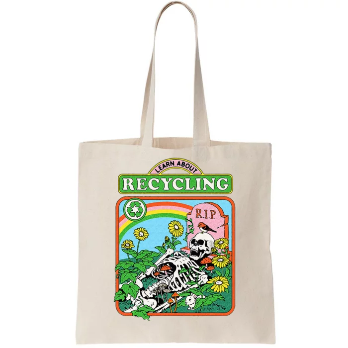 Steven Rhodes Learn About Recycling Tote Bag