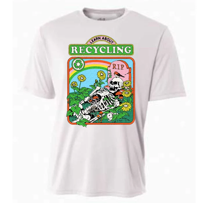 Steven Rhodes Learn About Recycling Cooling Performance Crew T-Shirt