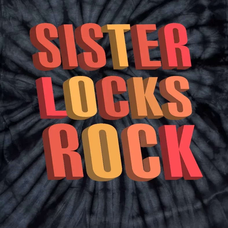 Sisterlocks Rock Locs Tie-Dye T-Shirt