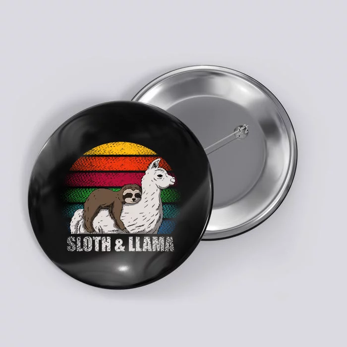 Sloth Riding LLAMA Button