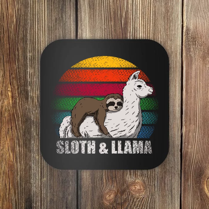 Sloth Riding LLAMA Coaster