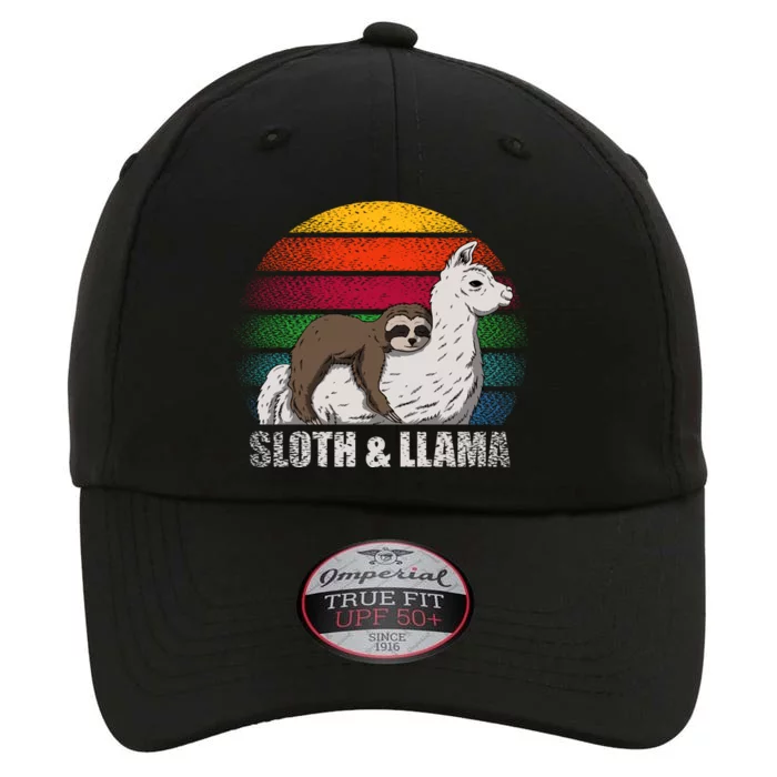 Sloth Riding LLAMA The Original Performance Cap