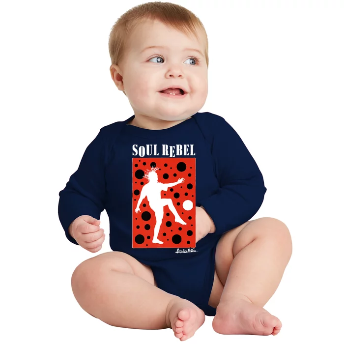 Soul Rebel Life Wear Collection Baby Long Sleeve Bodysuit