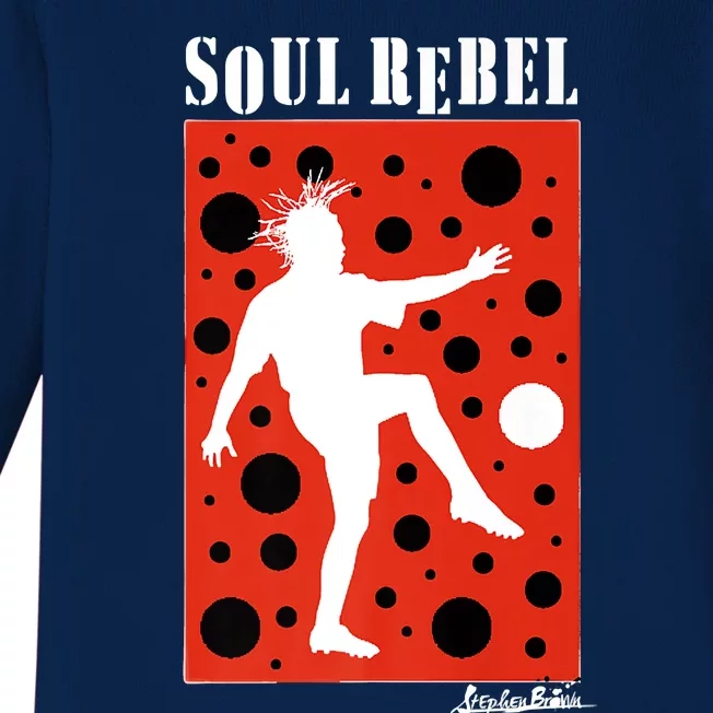 Soul Rebel Life Wear Collection Baby Long Sleeve Bodysuit