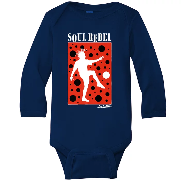 Soul Rebel Life Wear Collection Baby Long Sleeve Bodysuit