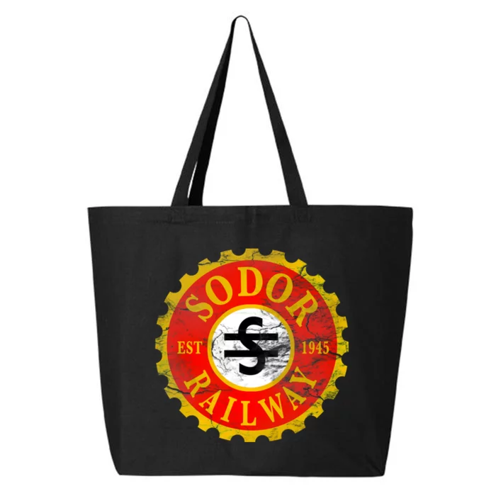 Sodor Railway Logo Distressed 25L Jumbo Tote