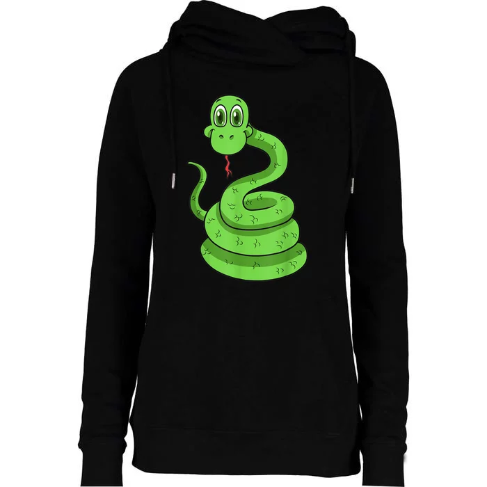 Snake Reptile Lovers Herpetologist Ophiologist Ophiology Womens Funnel Neck Pullover Hood