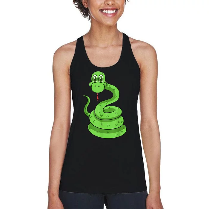 Snake Reptile Lovers Herpetologist Ophiologist Ophiology Women's Racerback Tank