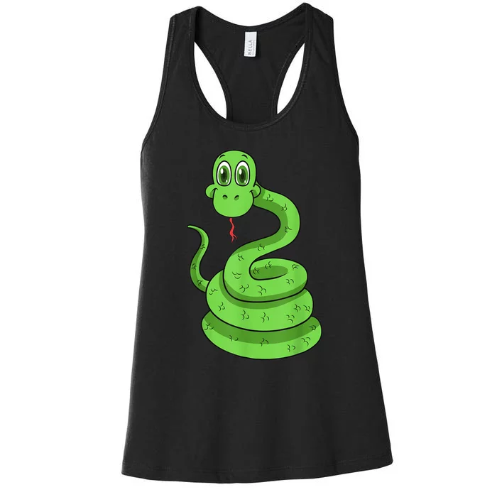 Snake Reptile Lovers Herpetologist Ophiologist Ophiology Women's Racerback Tank