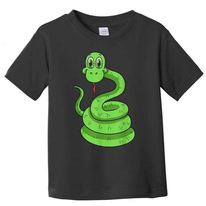 Snake Reptile Lovers Herpetologist Ophiologist Ophiology Toddler T-Shirt