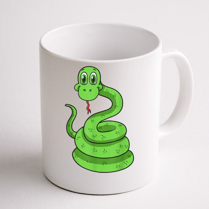 Snake Reptile Lovers Herpetologist Ophiologist Ophiology Front & Back Coffee Mug