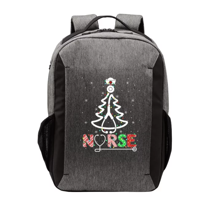 Stethoscope Rn Lpn Nursing Nurse Christmas Tree Gift Vector Backpack