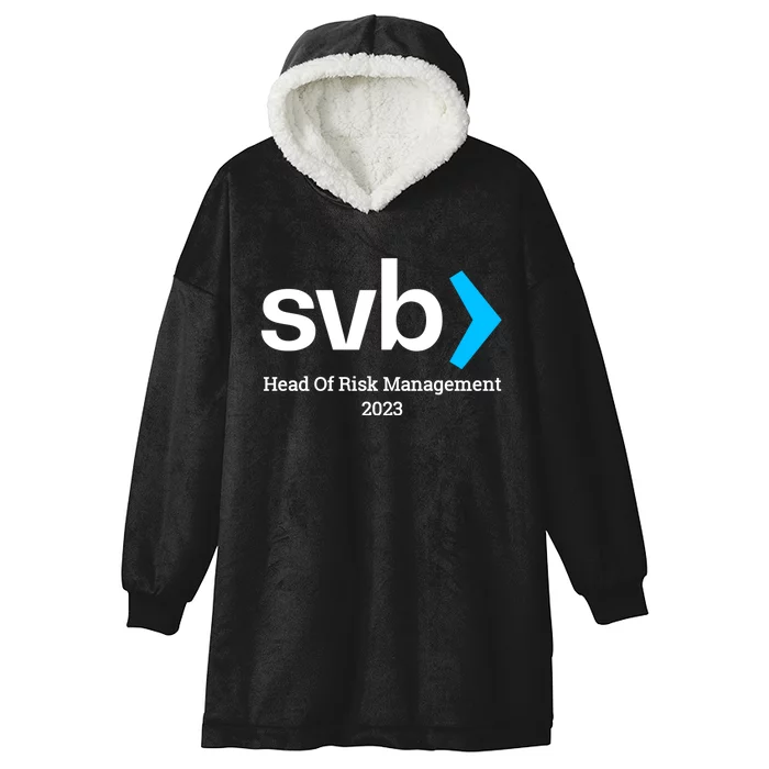 SVB Risk Management Team Svb Risk Management Department Hooded Wearable Blanket