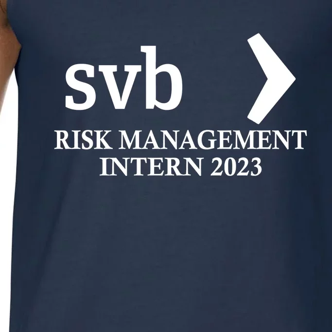 SVB Risk Management Intern Department Dept Team 2023 Comfort Colors® Tank Top