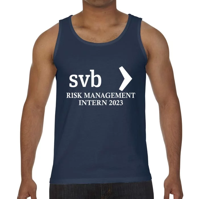 SVB Risk Management Intern Department Dept Team 2023 Comfort Colors® Tank Top