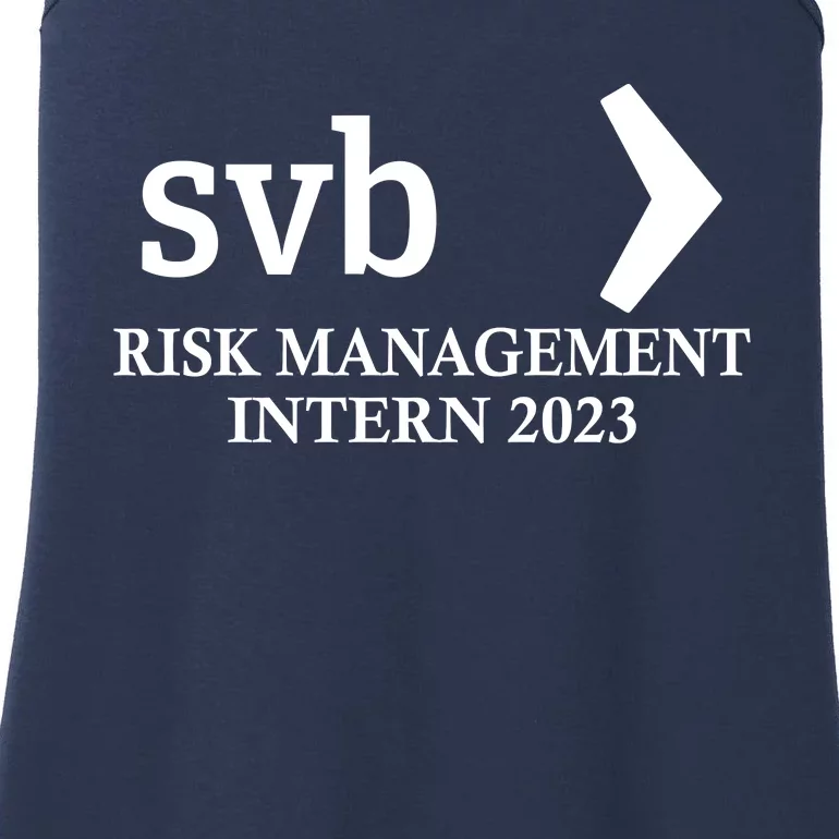 SVB Risk Management Intern Department Dept Team 2023 Ladies Essential Tank