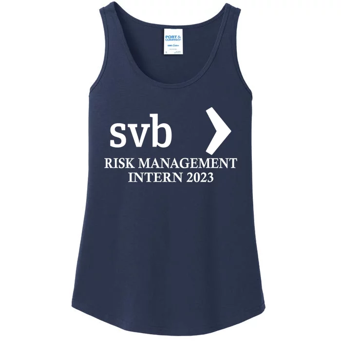 SVB Risk Management Intern Department Dept Team 2023 Ladies Essential Tank